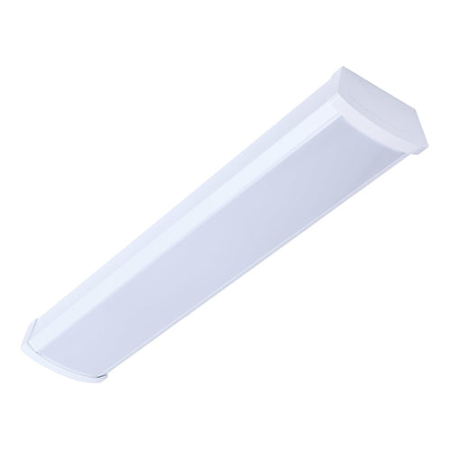 Satco 65-1210, 2'' LED Wrap, 20W, 120-277V, 2700/3000/3500/4000/5000K CCT Selectable, 1600-1650 Lumens, White Finish
