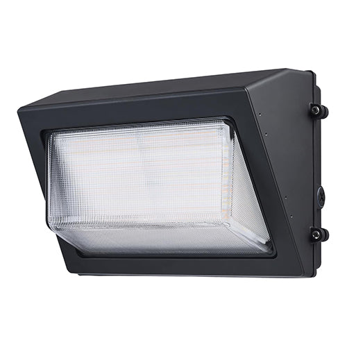 Satco 65-1501, LED Wall Pack, 120/100/80W, 120-347V, 3000/4000/5000K CCT Selectable, 11858-18221 Lumens, Bronze Finish