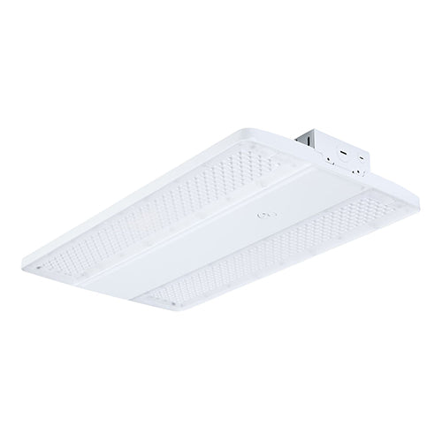 Satco 65-1512, LED Linear High Bay, 240/220/180W, 120-347V, 3000/4000/5000K CCT Selectable, 28000-38000 Lumens, White Finish