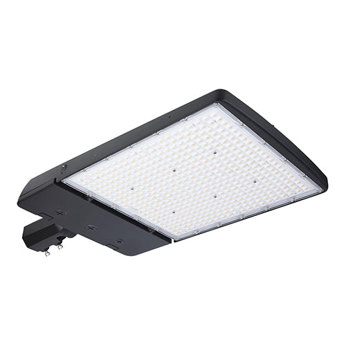 Satco 65-1526, LED Area Light, 300/240/200W, 120-277V, 3000/4000/5000K CCT Selectable, 31048-47341 Lumens, Bronze Finish