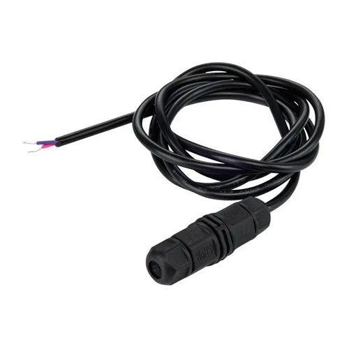 Satco 65-169, Whip Connector, 5.5 Foot, IP68 Rated, Black, 0-10V Dimming