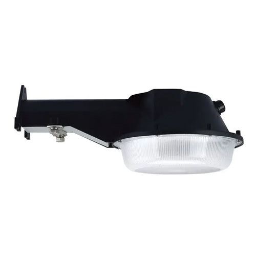Satco 65-245, 25W LED Area Light with Photocell, 120-277V, 5000K Natural Light, 2200 Lumens, 80 CRI, Black Finish