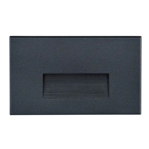 Satco 65-403, 5W LED Horizontal Step Light, 120V, 3000K Warm White, 407 Lumens, 80+ CRI, Dimmable, Bronze Finish