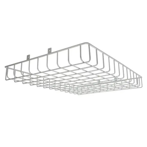 Satco 65-499, Wire Guard for 2 ft. High Bay Fixtures, Steel, White Finish, For 165W