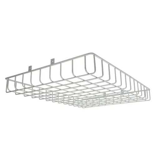 Satco 65-500, Wire Guard for 4 ft. High Bay Fixtures, Steel, White Finish, For 225W