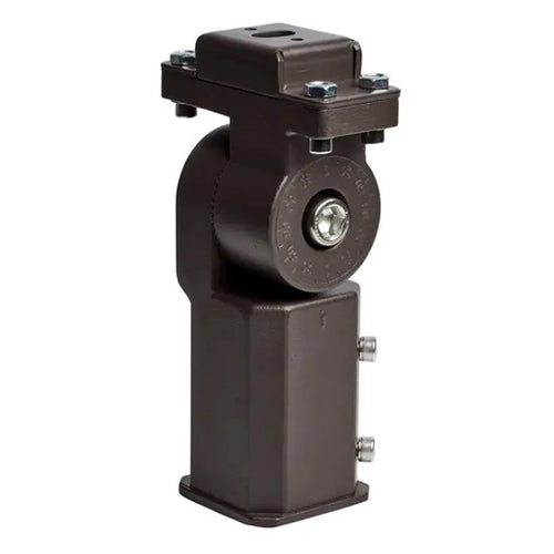 Satco 65-549, Tempered Glass Flood Light Slipfitter Mount for Small and Medium Floods, Bronze Finish