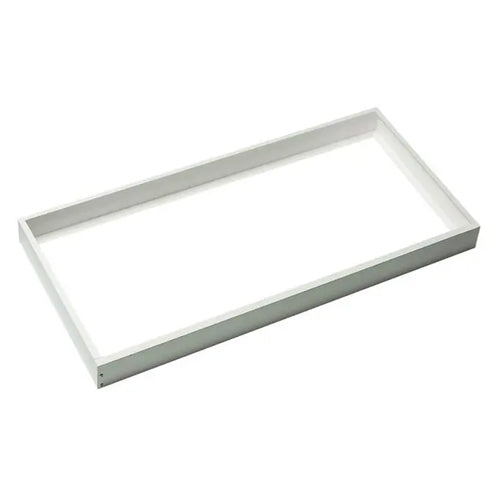 Satco 65-597R1, 2'x4' Backlit Panel Frame Kit, Aluminum, White Finish, For use with EM versions