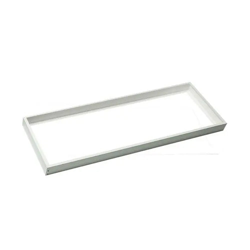 Satco 65-598, 1'x4' Backlit Panel Frame Kit, Slim Version, Aluminum, White Finish
