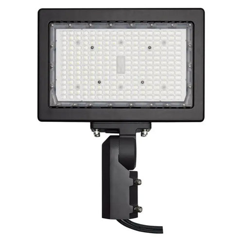 Satco 65-620R1, 150W LED Flood Light, 120-347V, 5000K Natural Light, 20250 Lumens, Bronze Finish, 80+ CRI, 0-10V Dimming