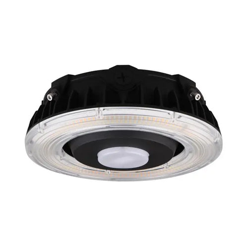 Satco 65-624, 25W LED Canopy Fixture, 120-277V, CCT Selectable, 2800-3322 Lumens, 80+ CRI, 0-10V Dimming, Bronze Finish