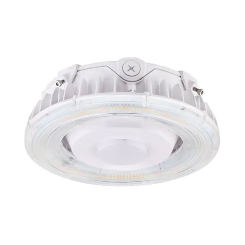 Satco 65-631, 100W LED Canopy Fixture, 120-277V, CCT Selectable, 11946-13999 Lumens, 80+ CRI, 0-10V Dimming, White Finish
