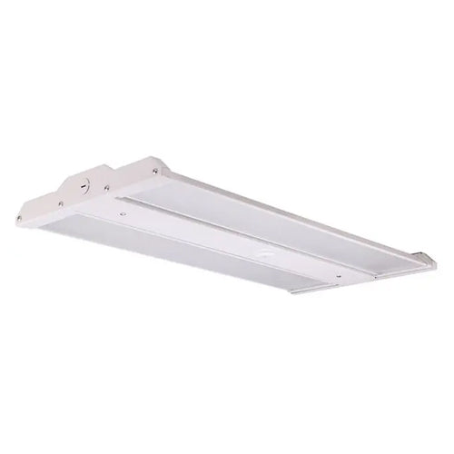Satco 65-642R1, 110W LED Adjustable High bay, 120-277V, 5000K Natural Light, 16169 Lumens, Integrated Sensor Port, 0-10V Dimming, White Finish