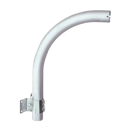 Satco 65-687, Outdoor Area Light Mounting Arm, Aluminum, Silver Finish