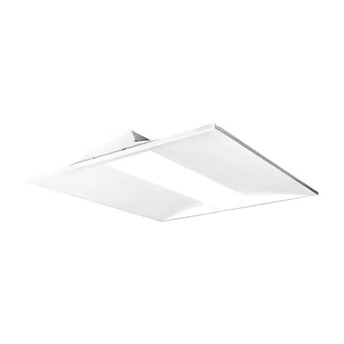 Satco 65-690, 2X2 Single Basket LED Troffer Fixture, 100-277V, Wattage &  CCT & Lumens  Selectable, 80+ CRI, 0-10V Dimming, White Finish