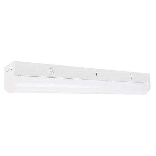 Satco 65-698, 2' LED Linear Strip Light, Integrated EM & Sensor, 20W, 100-277V, CCT Selectable, 2735-2830 Lumens, Dimmable, White Finish