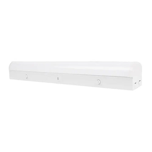 Satco 65-700, 2' LED Linear Strip Light, 20W, 100-277V, CCT Selectable, 2735-2830 Lumens, Dimmable, White Finish