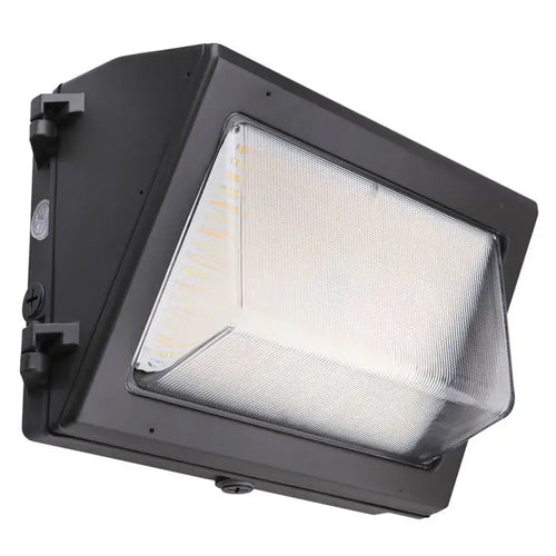 Satco 65-754, Emergency Architectural LED Wall Pack, 120-277V, CCT & Wattage Adjustable, 29/40/60W, 3000/4000/5000K, 4060-8640 Lumens,  Bypassable Photocell, 0-10V Dimming, Bronze Finish