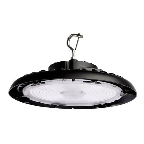 Satco 65-808R2, 240W UFO LED High Bay, 277-480V, 34800 Lumens, 5000K Natural Light, 0-10V Dimming, Black Finish