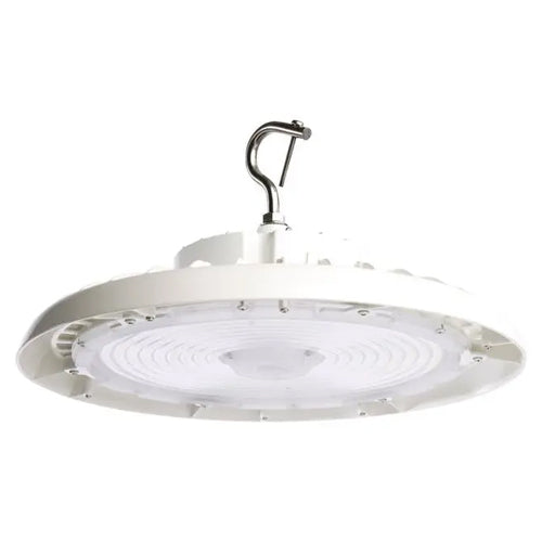 Satco 65-797R2, 240W UFO LED High Bay, 120-277V, 33360 Lumens, 4000K Cool White, 0-10V Dimming, White Finish
