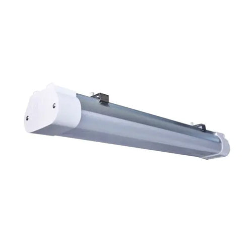 Satco 65-830, 2' LED Tri-Proof Linear Fixture, 120-277V, 20W, 3000/4000/5000K CCT Selectable, 2065-2249 Lumens, IP65 and IK08 Rated, 0-10V Dimming