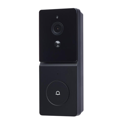 Satco 65-936, Starfish, SMART Doorbell Security Camera, 5V, Black Finish