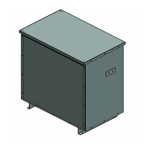 Electric Power 650K5R7C9N1T2, 650KVA, General Purpose Isolation Transformer, 3 Phase, Primary 600V Delta, Secondary 480Y/277V, Copper, NEMA 1 Enclosure