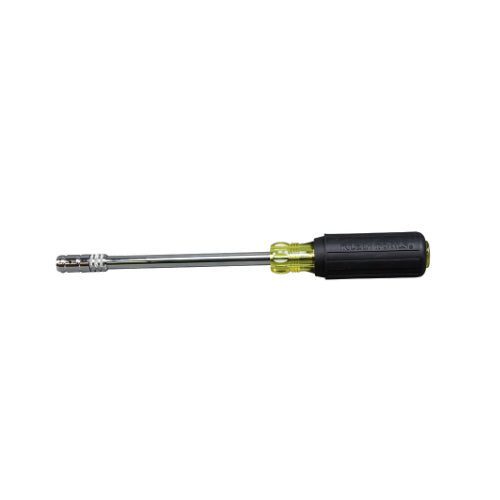 Klein Tools 65129, 2-in-1 Nut Driver, Hex Head Slide Drive™, 6-Inch