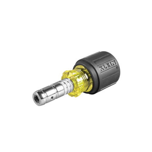 Klein Tools 65131, 2-in-1 Nut Driver, Hex Head Slide Drive™, 1-1/2-Inch