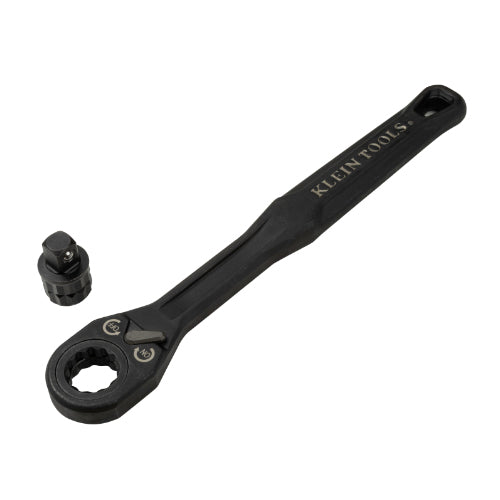 Klein Tools 65408ADP, KNECT™ (M) Pass Through Ratchet and 3/8-Inch Drive Socket Adapter Set