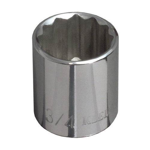Klein Tools 65708, 7/8-Inch Standard 12-Point Socket, 3/8-Inch Drive, 2 Packs