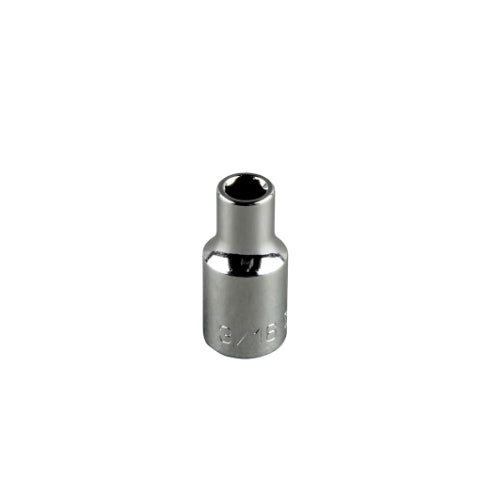 Klein Tools 65800, 7/16-Inch Standard 12-Point Socket, 1/2-Inch Drive
