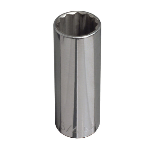 Klein Tools 65831, 7/8-Inch Deep 12-Point Socket, 1/2-Inch Drive