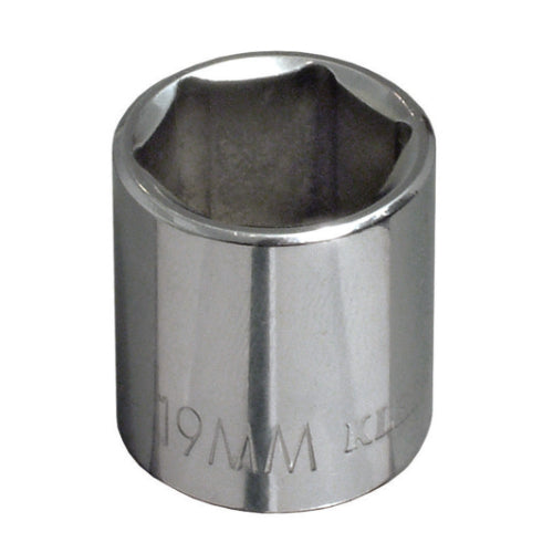 Klein Tools 65907, 7 mm Metric 6-Point Socket, 3/8-Inch Drive