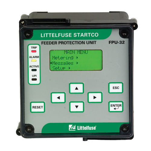 Littelfuse FPU-32-04-00, FPU-32 Series, Feeder Protection Unit, 65-265VAC/80-275DC, TIA-232 & Ethernet