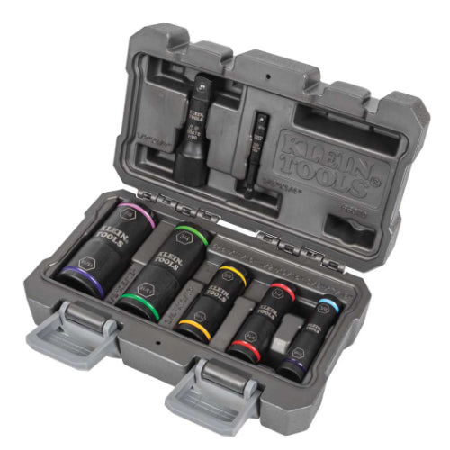 Klein Tools 66070, Flip Impact Socket Set, 7-Piece