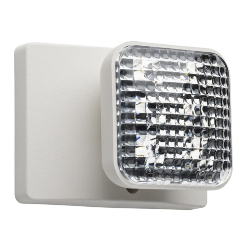 Satco 67-134, Remote Emergency Light, Low-Voltage Backup, Single Head, 3.6V, 0.75W, 60 Lumens, 6000K