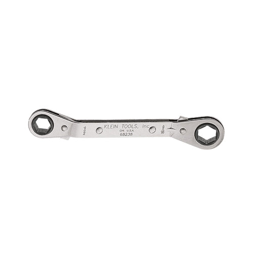 Klein Tools 68238, Reversible Ratcheting Box Wrench, 1/2 x 9/16-Inch