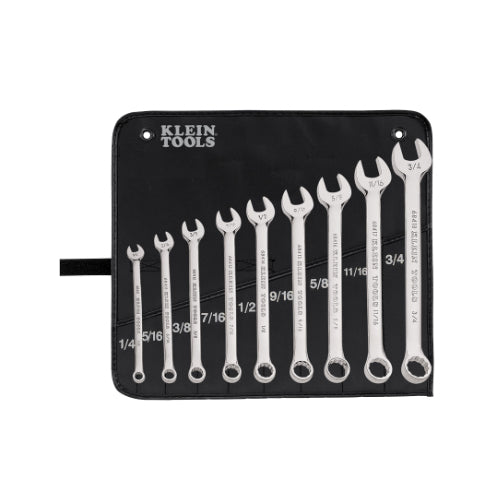 Klein Tools 68402, Combination Wrench Set, 9-Piece