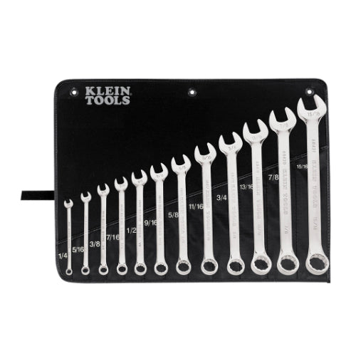 Klein Tools 68404, Combination Wrench Set, 12-Piece