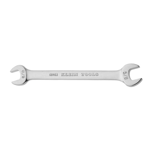 Klein Tools 68463, Open-End Wrench 9/16-Inch, 5/8-Inch Ends