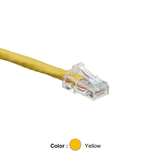 Leviton 6D460-20Y, Cat 6 UTP Standard Patch Cord, CM (PVC), 20 ft (6.1 m), Yellow