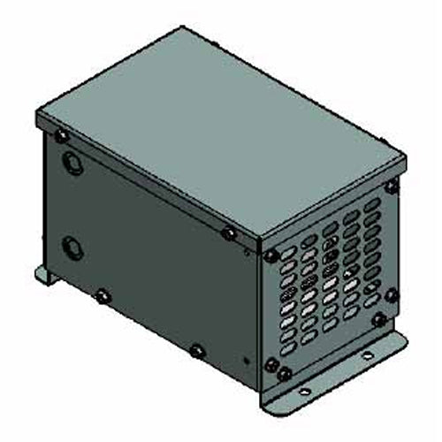 Electric Power 6K3P5BA, 6KVA, General Purpose Auto Transformer, 1 Phase, Primary 460V, Secondary 240V, Copper