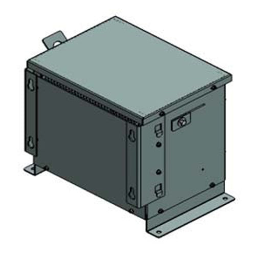 Electric Power 6L4S3ABN1T0, 6KVA, General Purpose Auto Transformer, 3 Phase, Primary 208V Wye, Secondary 380V Wye, Copper Windings, NEMA 1 Enclosure