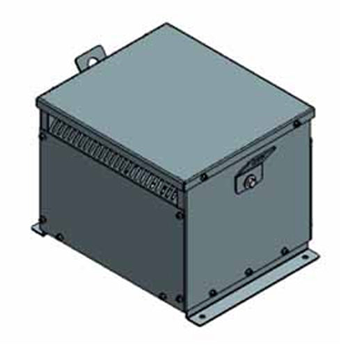 Electric Power 6MS3AC, 6KVA, General Purpose Auto Type, 3 Phase, Primary 600Y, Secondary 230Y, Copper