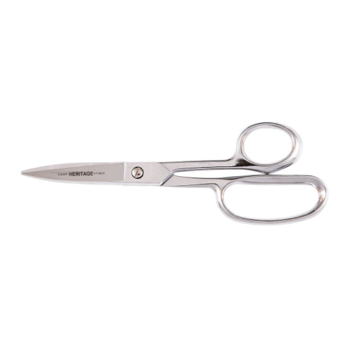 Klein Tools 718LR, Heavy Duty Shear w/Large Ring, 8-5/8-Inch