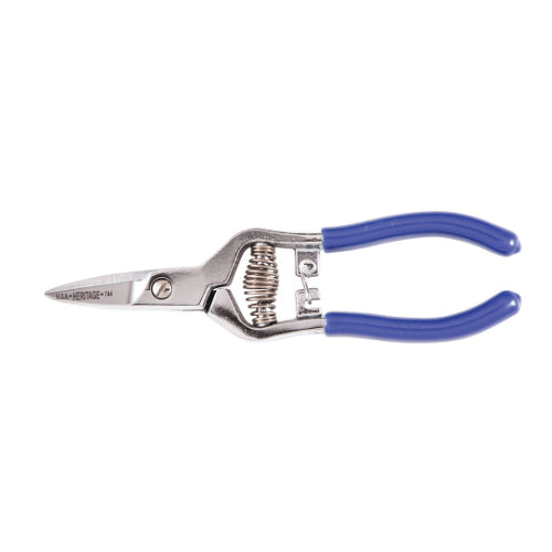Klein Tools 744, Spring Action Snip, 6-3/4-Inch