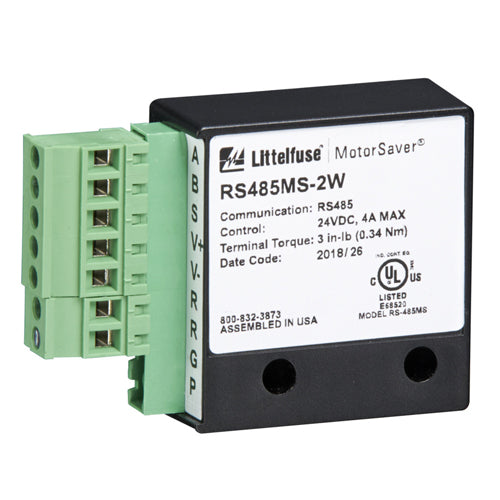 Littelfuse RS485MS-2W, RS485 Series, Communication Module, 24VDC, 12-20 AWG