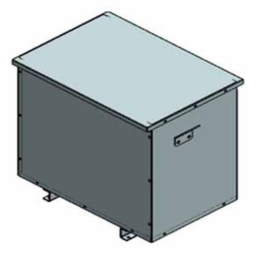 Electric Power 75K5SC5N1T2, 75KVA, General Purpose Isolation Transformer, 3 Phase, Primary 600V Delta, Secondary 600/347V Wye, Copper Winding