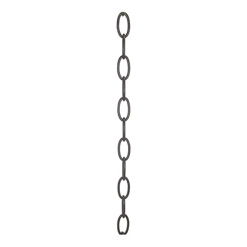 Satco 79-457, 8 Ga. Chain, 1 yd. Len, 35lbs Max, Black Finish