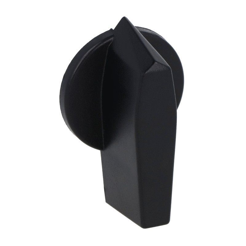 Lovato 7A114, Black Operating Handle, For 65X65mm Front Plate For 6mm/0.24'' Shaft
